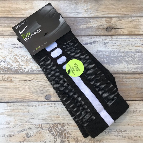 Nike Elite Cushioned Basketball Crew Socks - Picture 11 of 11